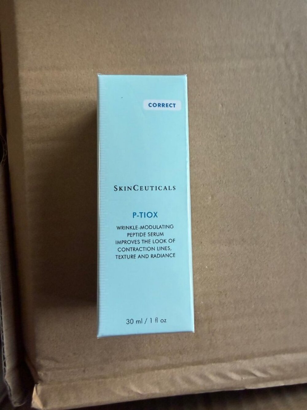 NEW Skinceuticals P-TIOX Wrinkle-Modulating Peptide Serum 1 fl oz/30ml SEALED - Picture 2 of 4